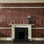 House of Hackney Mey Meh wallpaper in Sienna – SKU 1-WA-MEY-DI-MUL-XXX