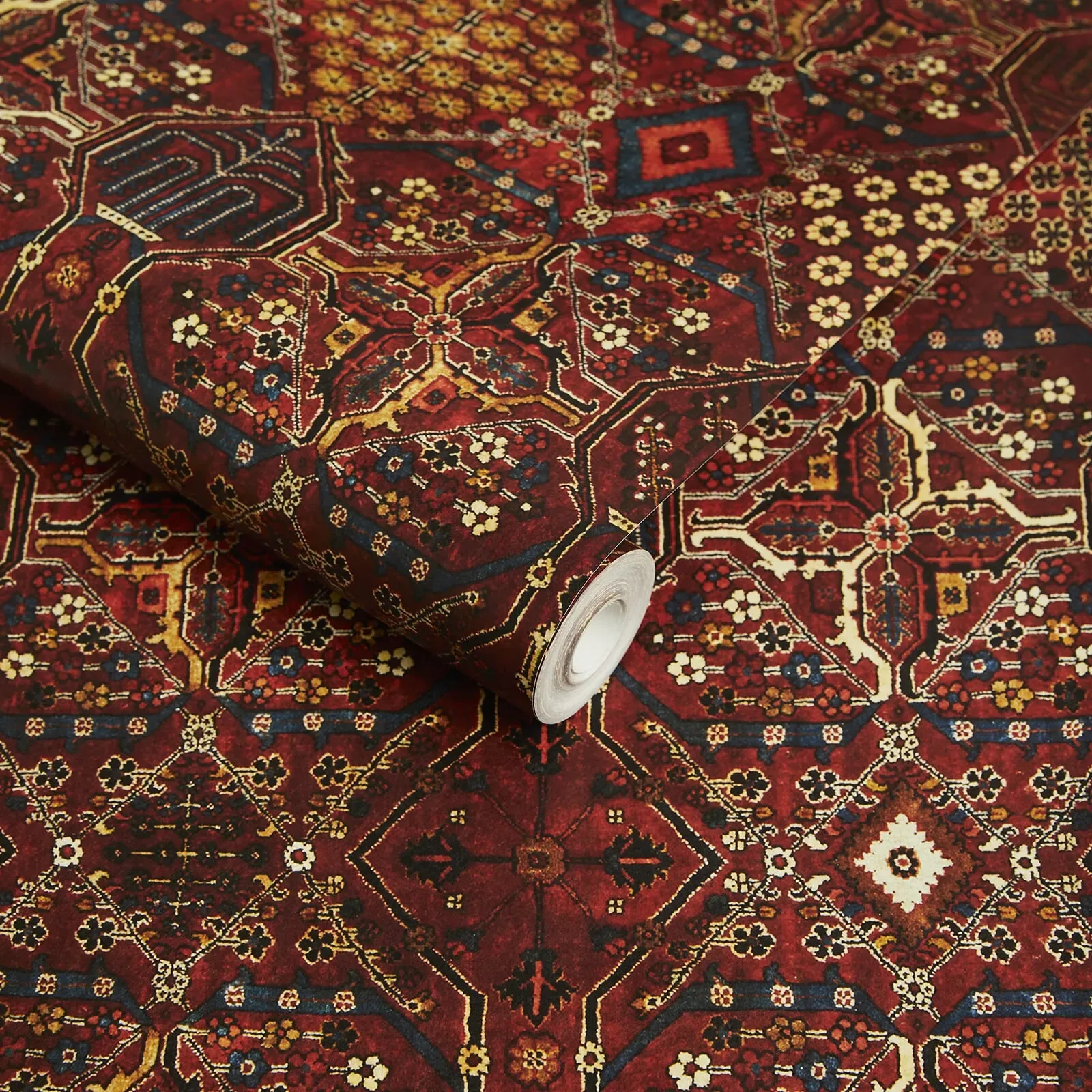 House of Hackney Mey Meh wallpaper in Sienna – SKU 1-WA-MEY-DI-MUL-XXX