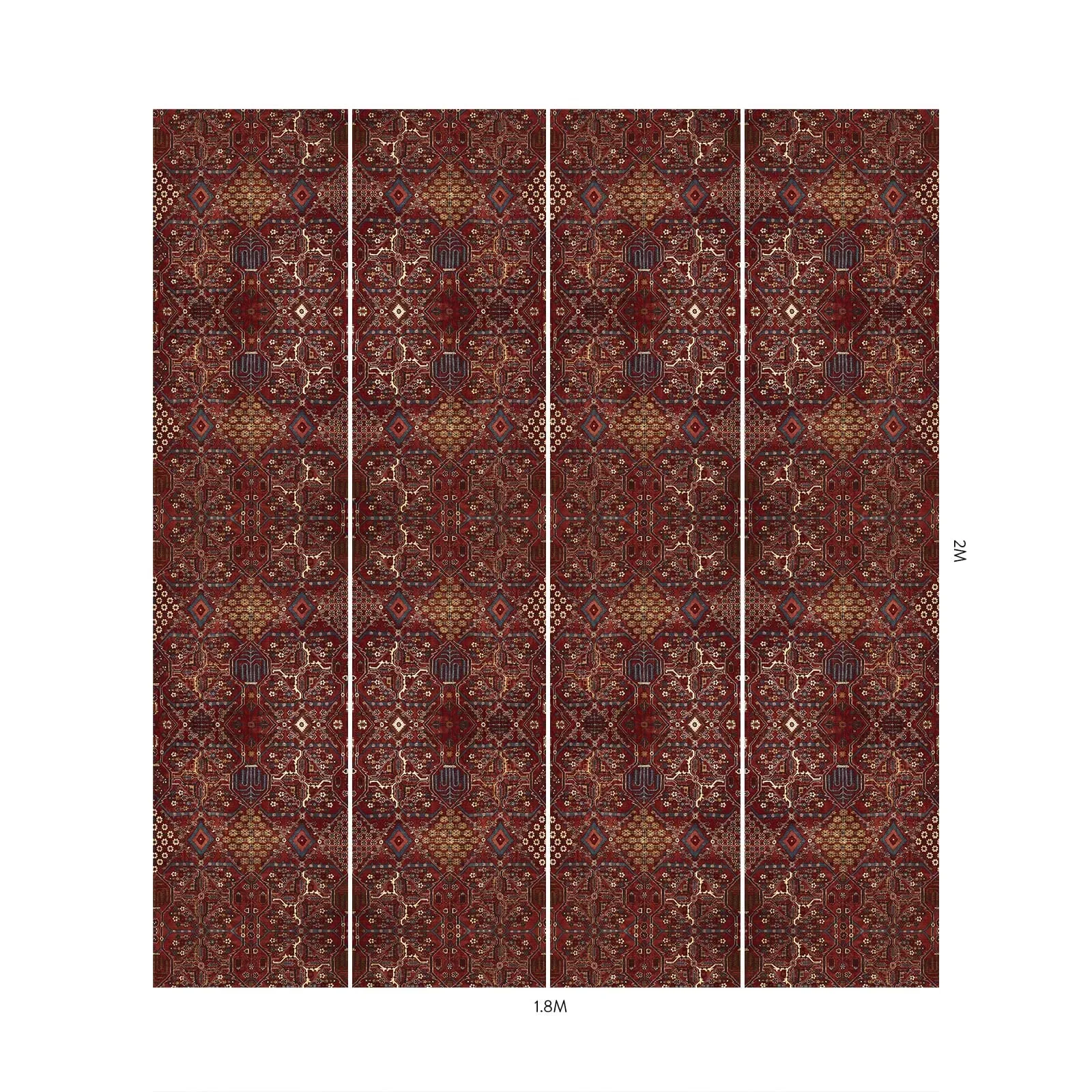 House of Hackney Mey Meh wallpaper in Sienna – SKU 1-WA-MEY-DI-MUL-XXX