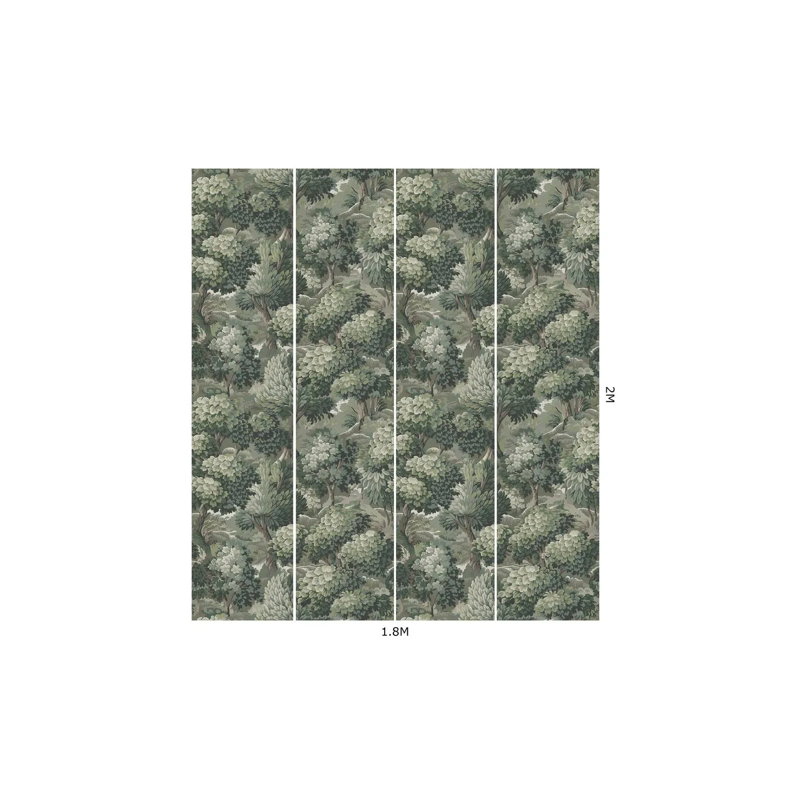 House of Hackney Nemor Wallpaper – Verde | Wallpaper Twins House of Hackney Nemor wallpaper in Verde – SKU 1-WA-NMR-DI-VER-XXX