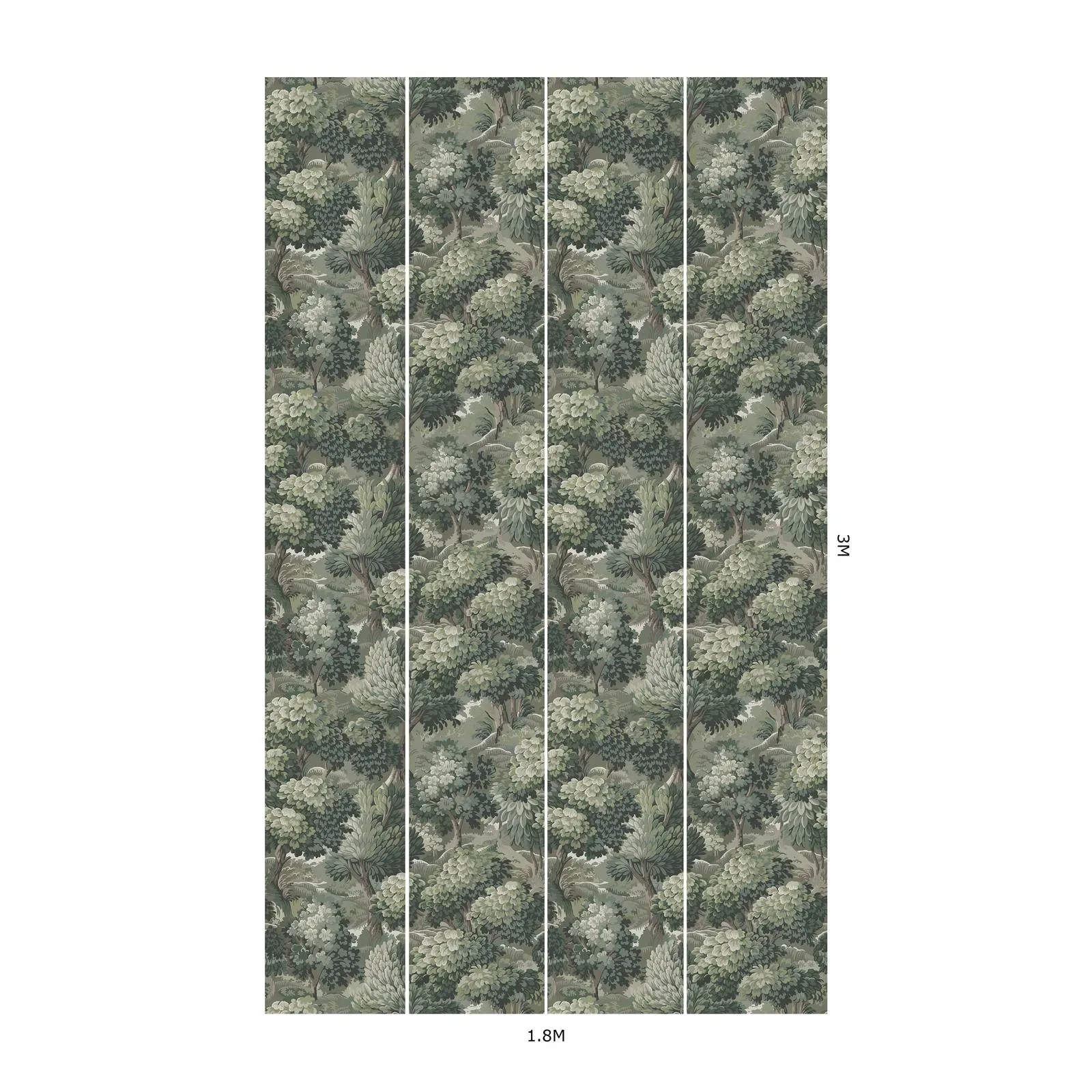 House of Hackney Nemor Wallpaper – Verde | Wallpaper Twins House of Hackney Nemor wallpaper in Verde – SKU 1-WA-NMR-DI-VER-XXX
