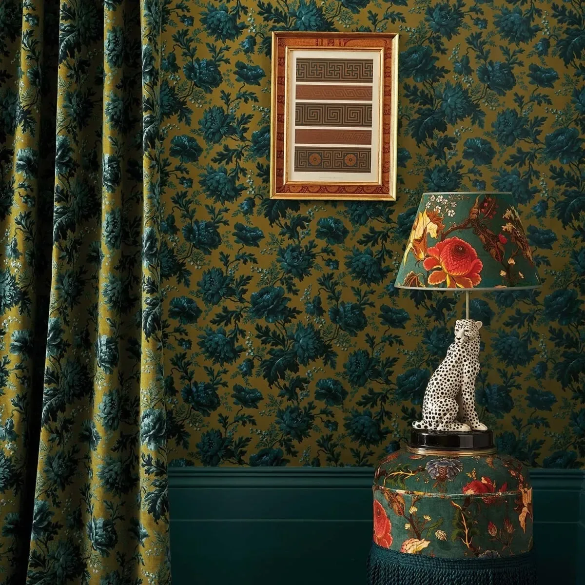 House of Hackney Opia wallpaper in Bronze – SKU 1-WA-OPI-DI-BRZ-XXX