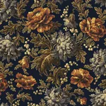House of Hackney Opia wallpaper in Midnight – SKU 1-WA-OPI-DI-MID-XXX