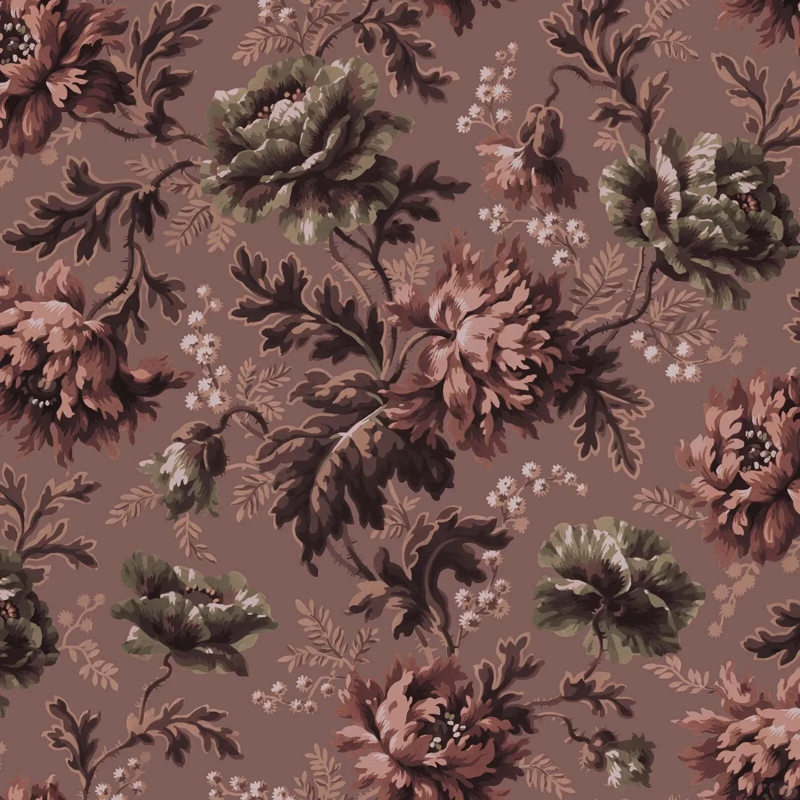 OPIA Wallpaper – Old Rose