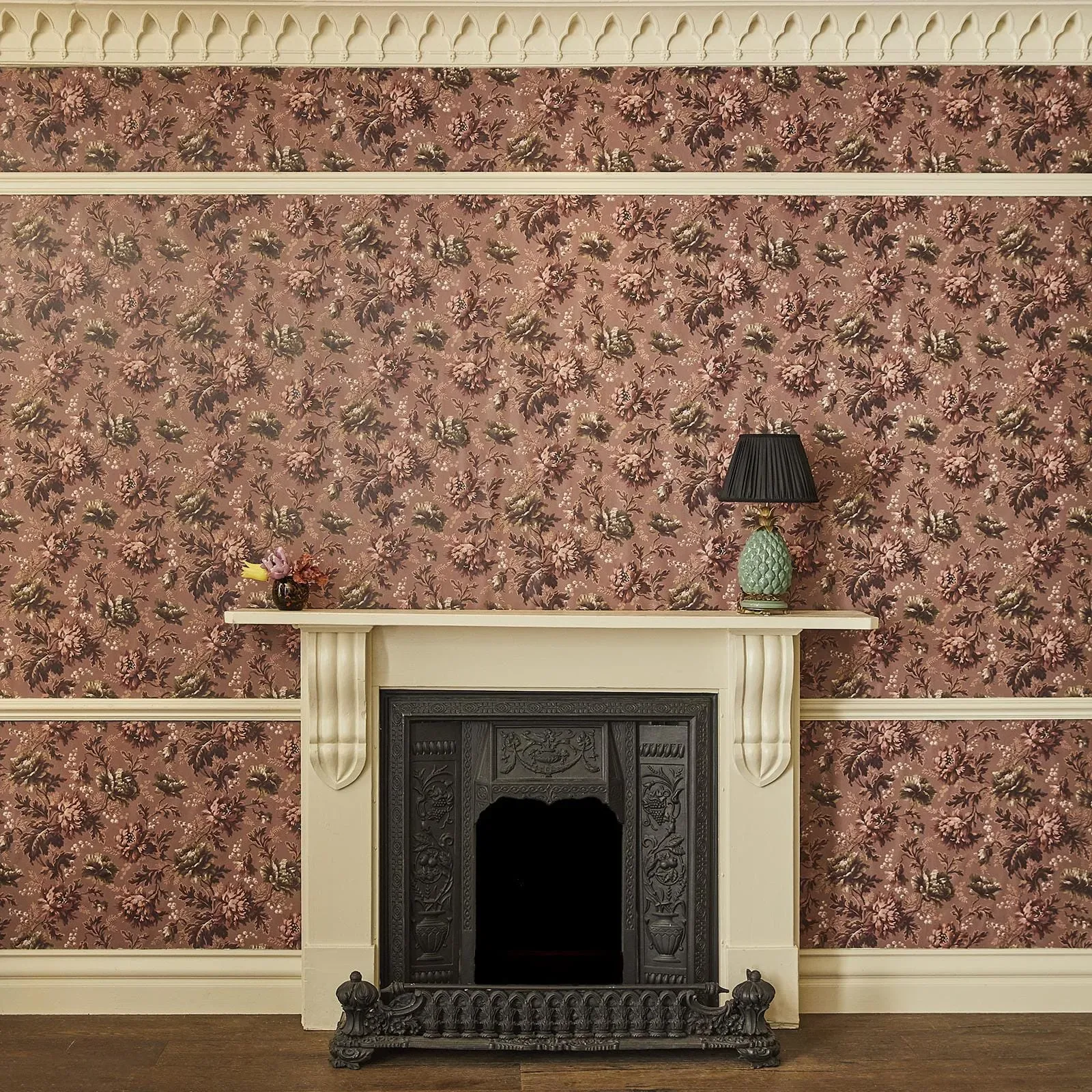 House of Hackney Opia Wallpaper – Old Rose | Wallpaper Twins House of Hackney Opia wallpaper in Old Rose – SKU 1-WA-OPI-DI-OLR-XXX