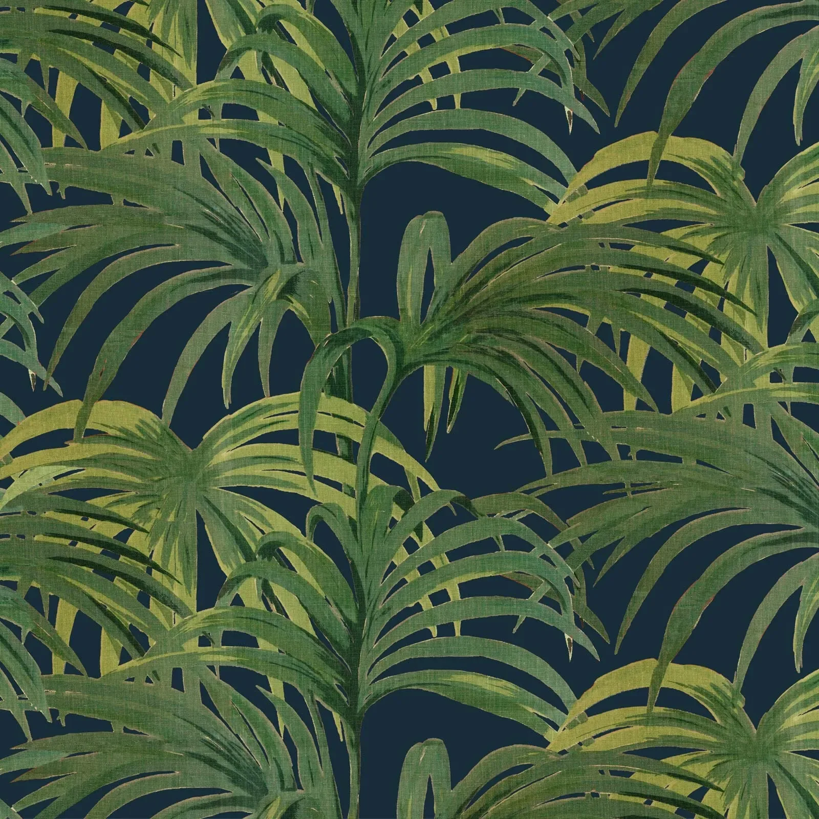 PALMERAL Wallpaper – Midnight and Green
