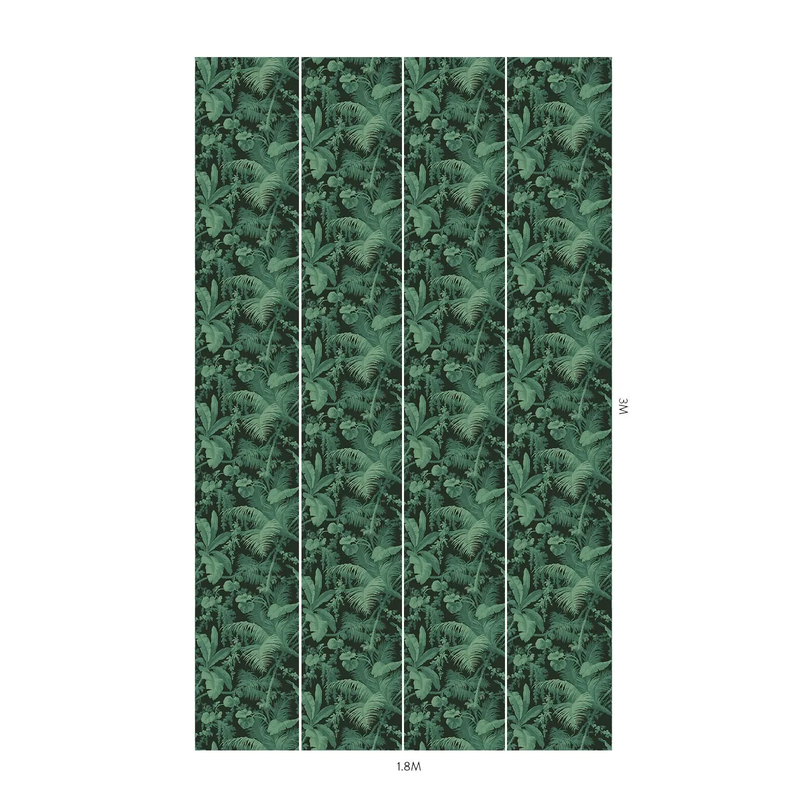 House of Hackney Pampas Wallpaper – Noir | Wallpaper Twins House of Hackney Pampas wallpaper in Noir – SKU 1-WA-PAM-DI-NOI-XXX