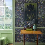 House of Hackney Papavera wallpaper in Noir – SKU 1-WA-PAV-DI-NOI-XXX