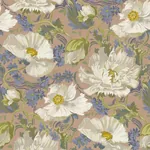 House of Hackney Papavera wallpaper in Tourmaline – SKU 1-WA-PAV-DI-TOU-XXX