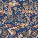 House of Hackney Phantasia Wallpaper – Sapphire | Wallpaper Twins House of Hackney Phantasia wallpaper in Sapphire – SKU 1-WA-PHA-DI-SPH-XXX