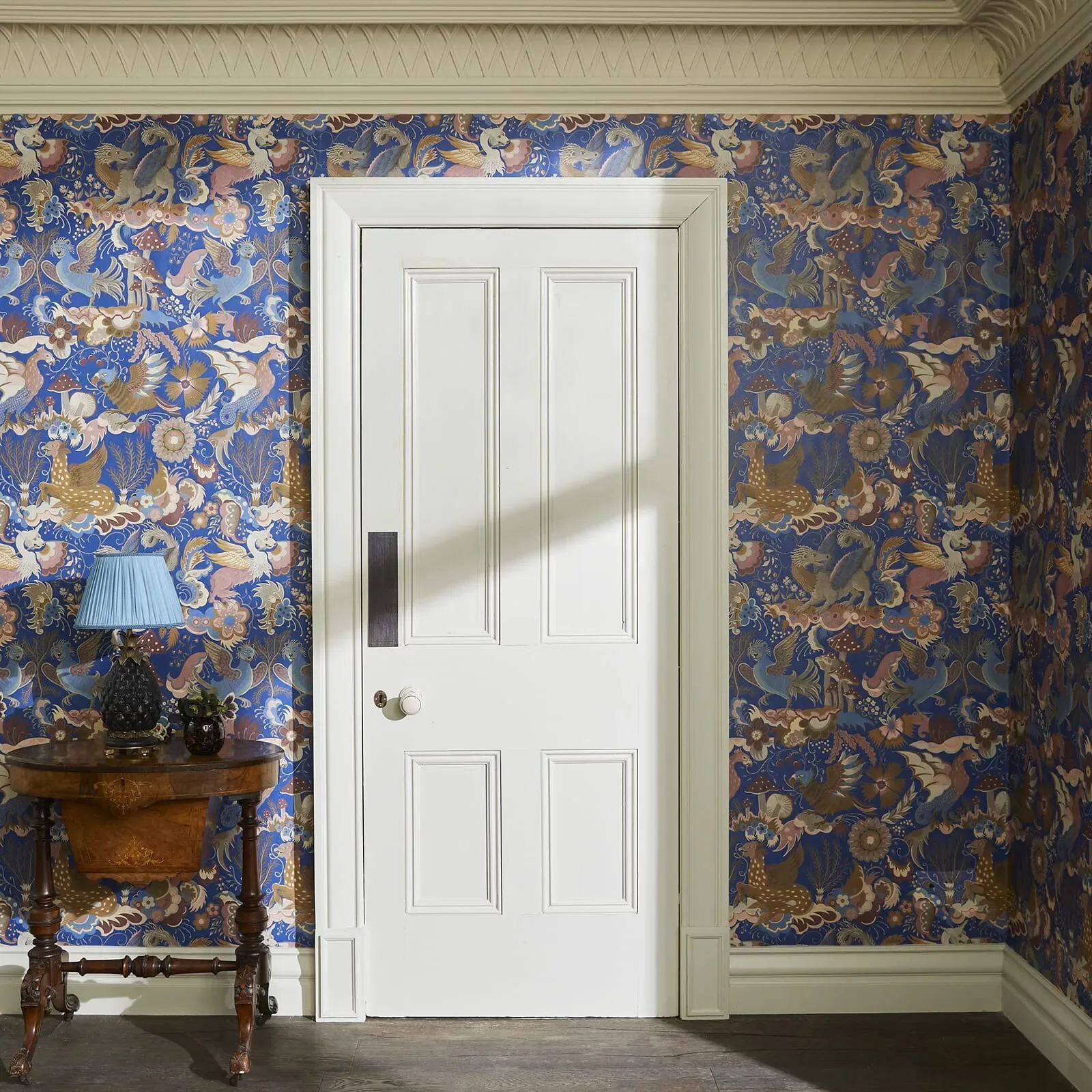 House of Hackney Phantasia Wallpaper – Sapphire | Wallpaper Twins House of Hackney Phantasia wallpaper in Sapphire – SKU 1-WA-PHA-DI-SPH-XXX