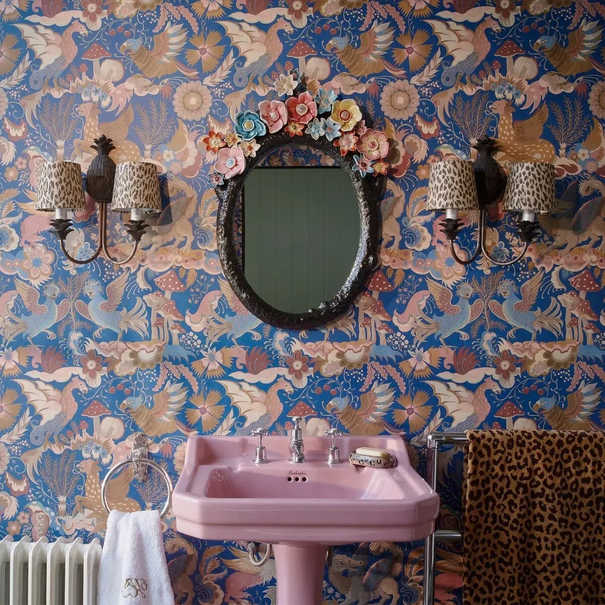 House of Hackney Phantasia Wallpaper – Sapphire | Wallpaper Twins House of Hackney Phantasia wallpaper in Sapphire – SKU 1-WA-PHA-DI-SPH-XXX