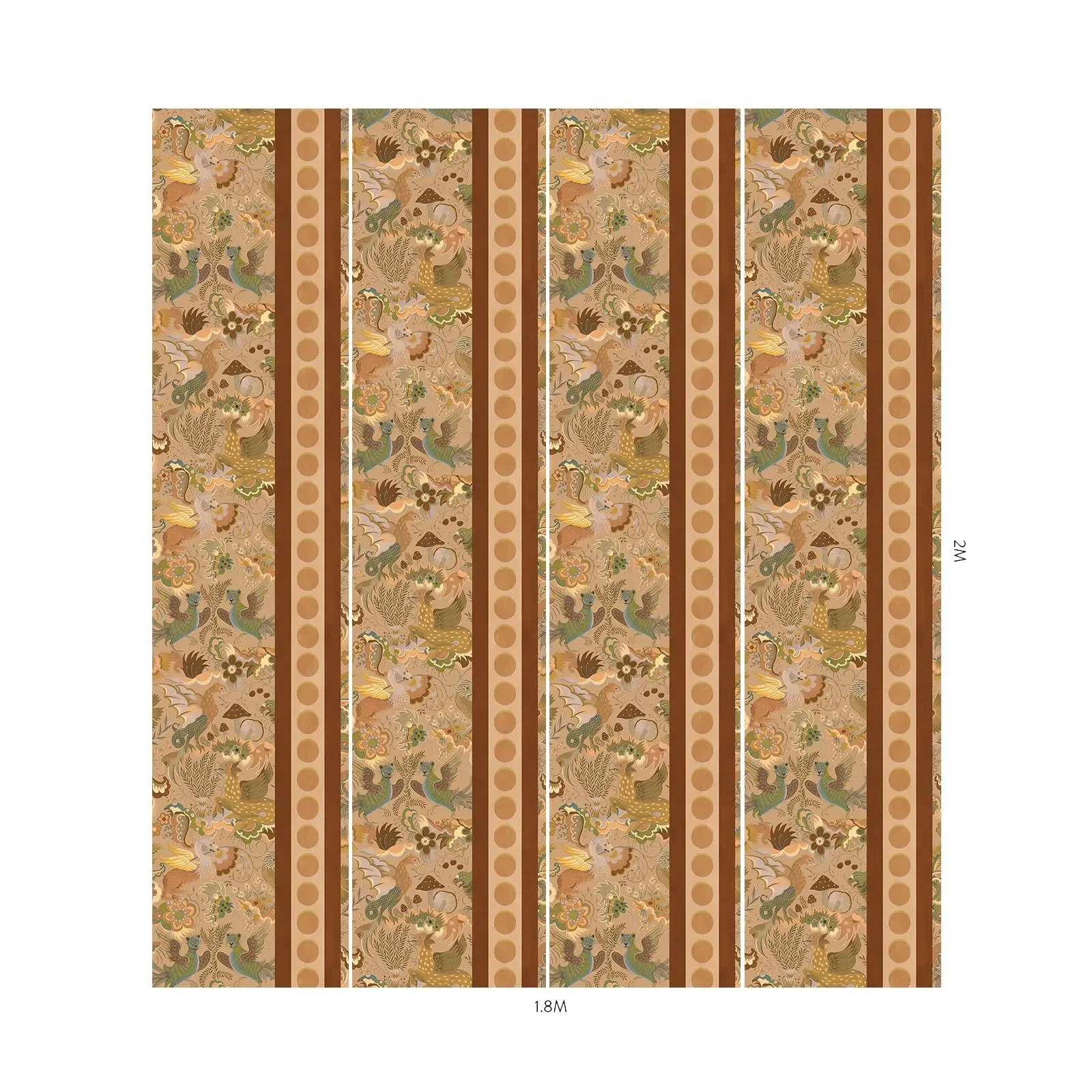 House of Hackney Phantasia Wallpaper – Taupe | Wallpaper Twins House of Hackney Phantasia wallpaper in Taupe – SKU 1-WA-PHA-DI-TPE-XXX
