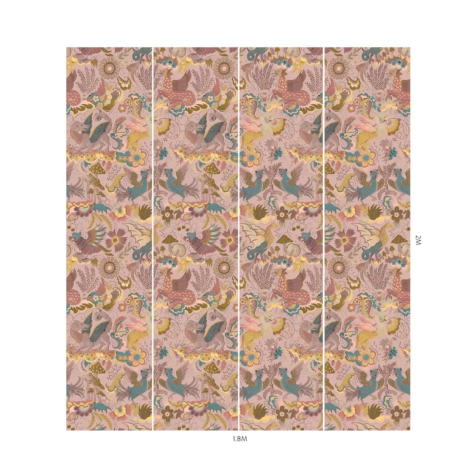 House of Hackney Phantasia Wallpaper – Tourmaline | Wallpaper Twins House of Hackney Phantasia wallpaper in Tourmaline – SKU 1-WA-PHA-DI-TOU-XXX