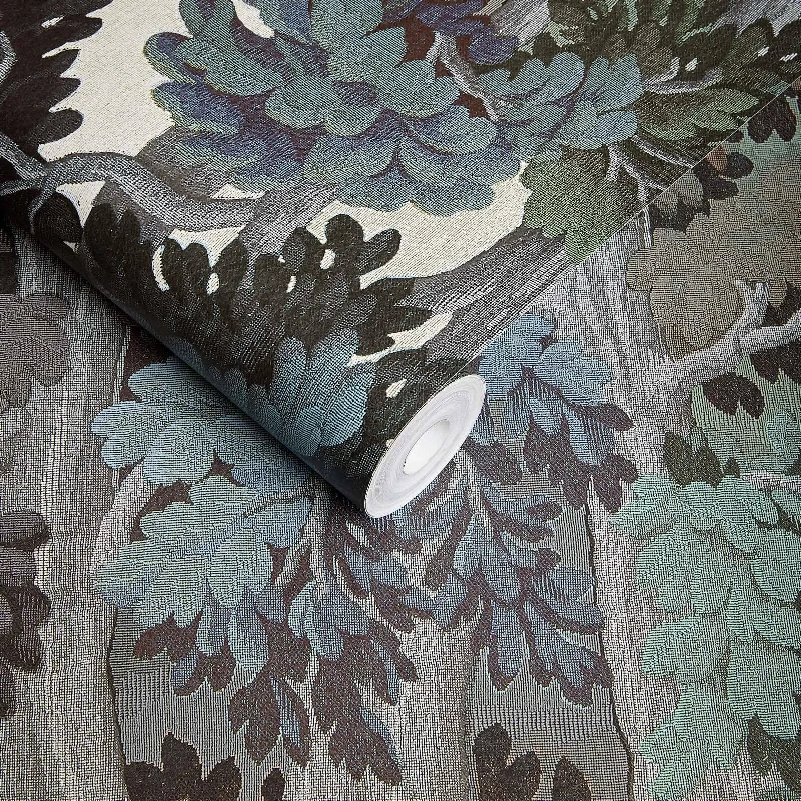 House of Hackney Plantasia wallpaper in Amazonite – SKU 1-WA-PLA-DI-TWI-XXX