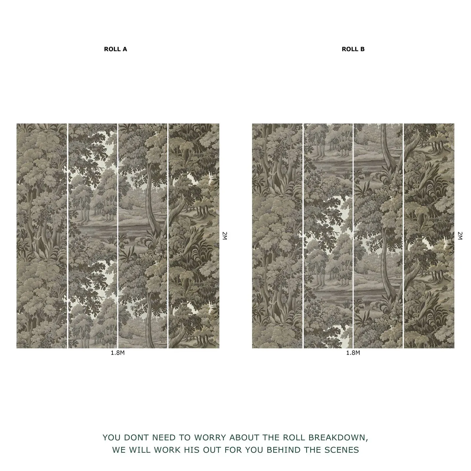 House of Hackney Plantasia wallpaper in Cedar – SKU 1-WA-PLA-DI-CDR-XXX