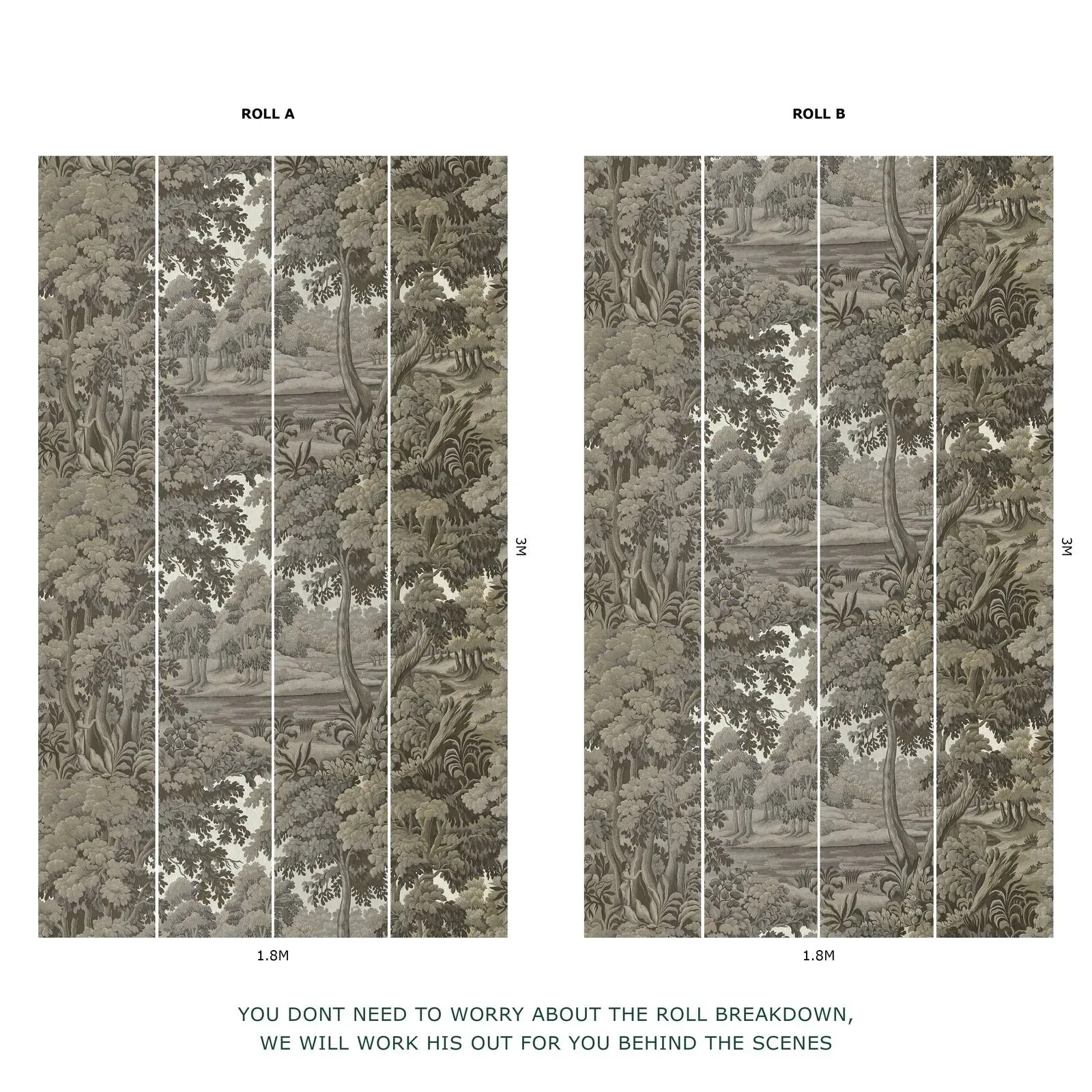 House of Hackney Plantasia wallpaper in Cedar – SKU 1-WA-PLA-DI-CDR-XXX