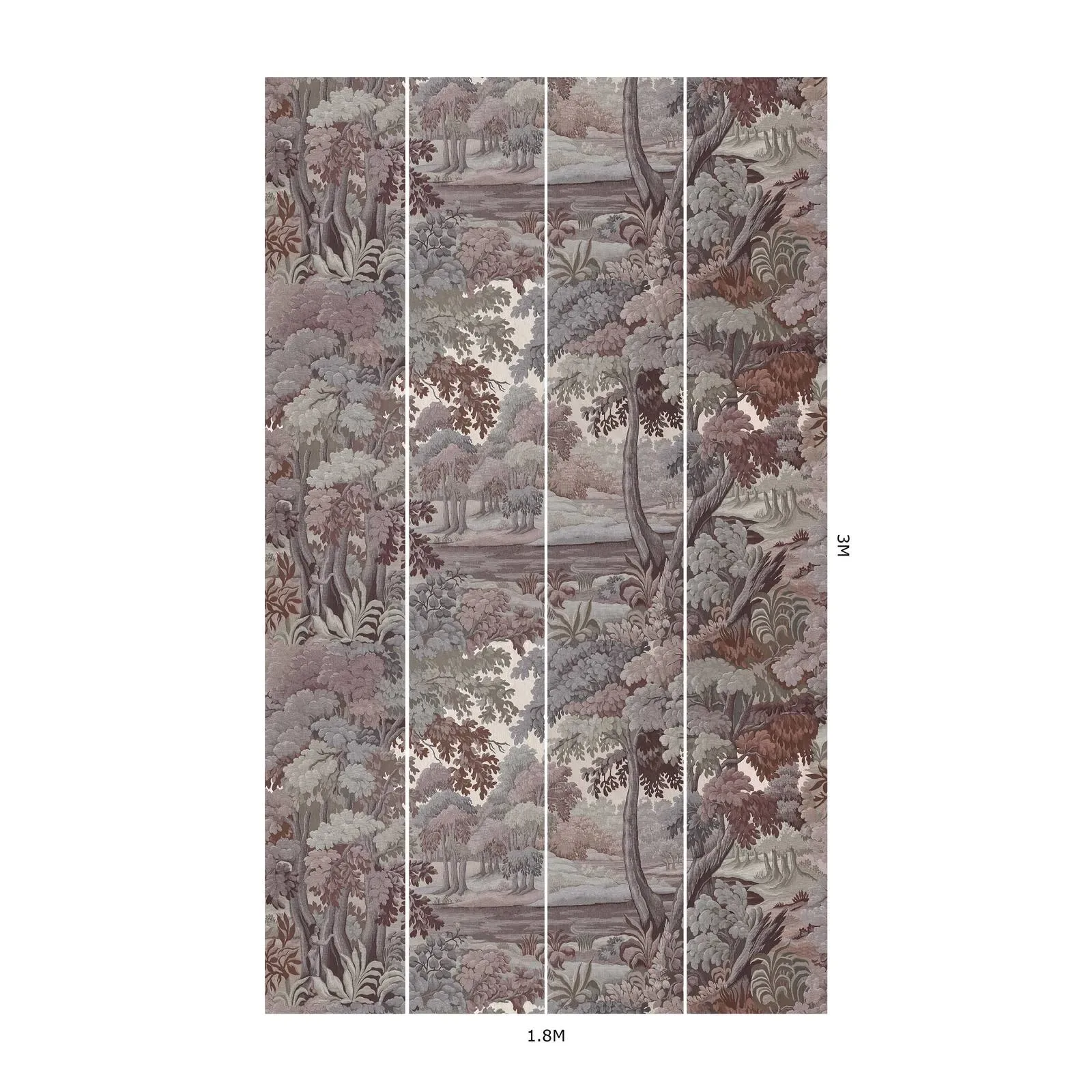 House of Hackney Plantasia Wallpaper – Chestnut | Wallpaper Twins House of Hackney Plantasia wallpaper in Chestnut – SKU 1-WA-PLA-DI-EAR-XXX
