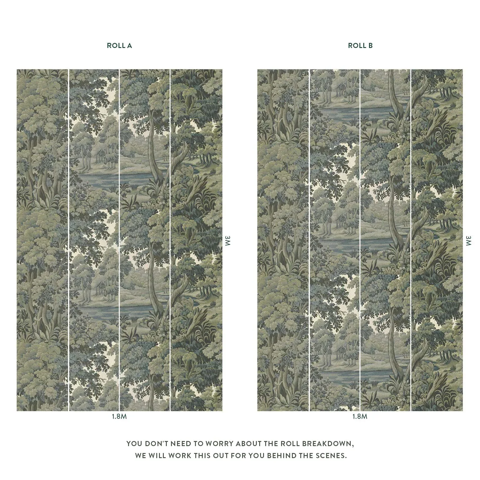 House of Hackney Plantasia Wallpaper – Sage | Wallpaper Twins House of Hackney Plantasia wallpaper in Sage – SKU 1-WA-PLA-DI-FOR-XXX