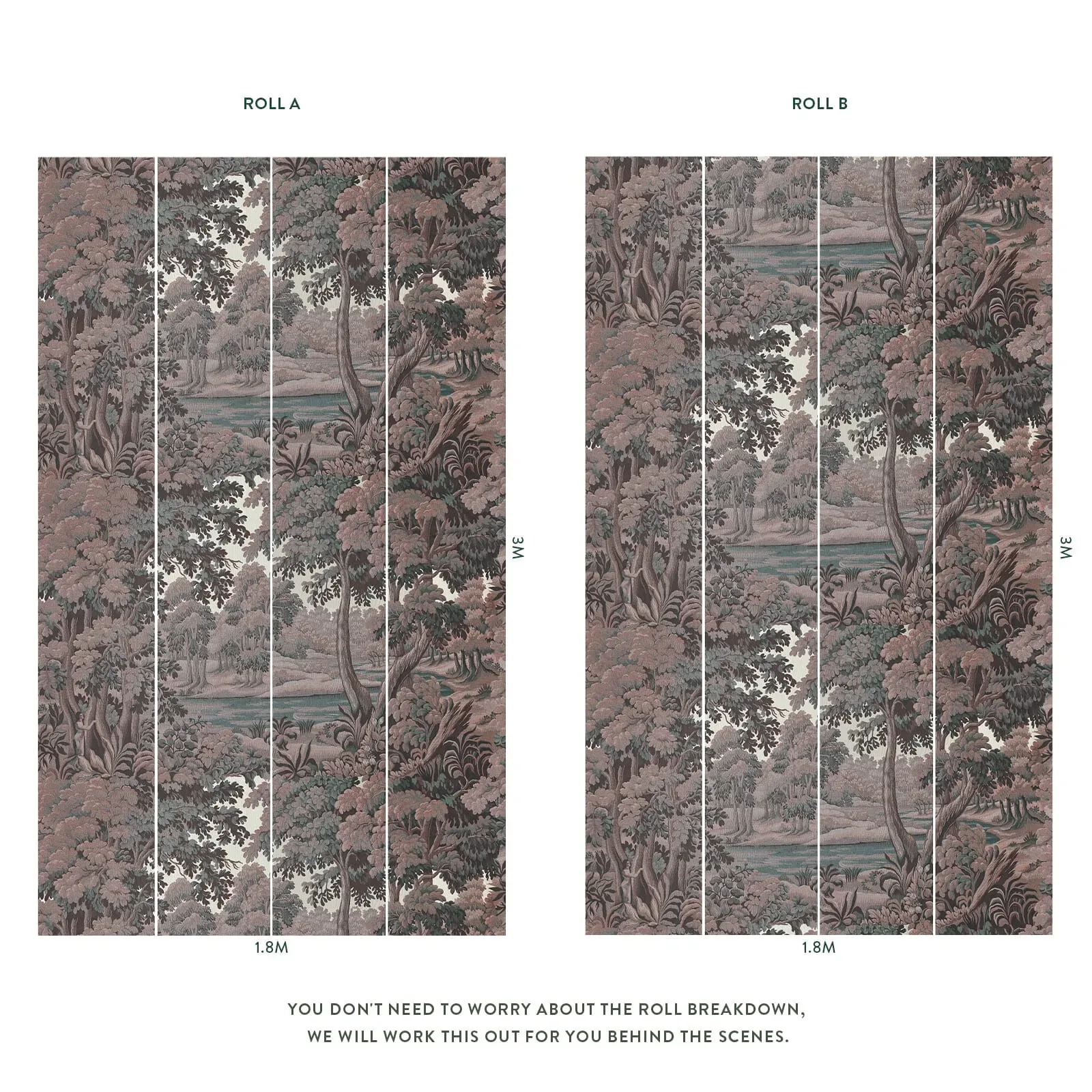 House of Hackney Plantasia wallpaper in Sienna – SKU 1-WA-PLA-DI-SIE-XXX