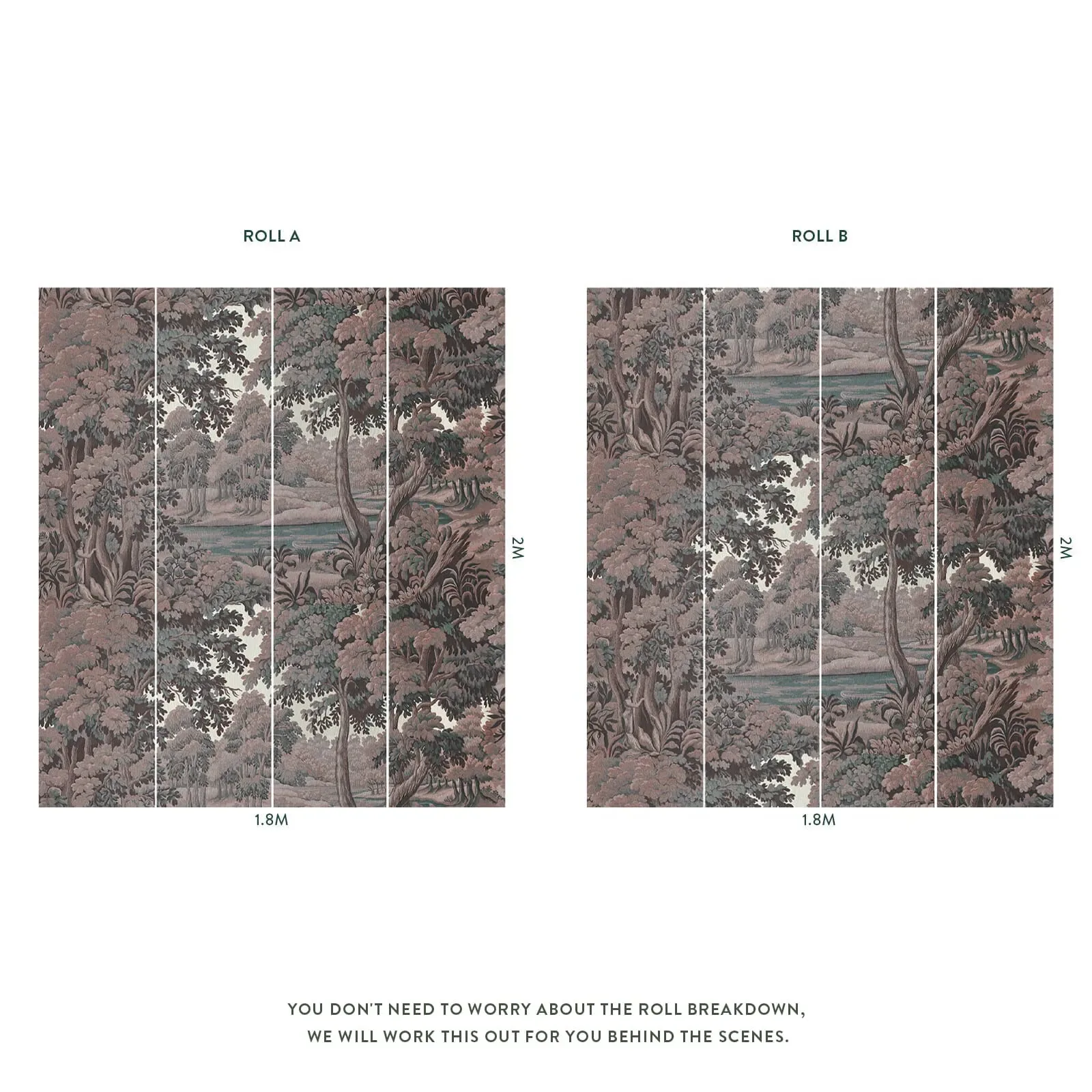 House of Hackney Plantasia wallpaper in Sienna – SKU 1-WA-PLA-DI-SIE-XXX