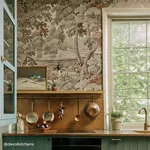 House of Hackney Plantasia wallpaper in Tobacco – SKU 1-WA-PLA-DI-TOB-XXX