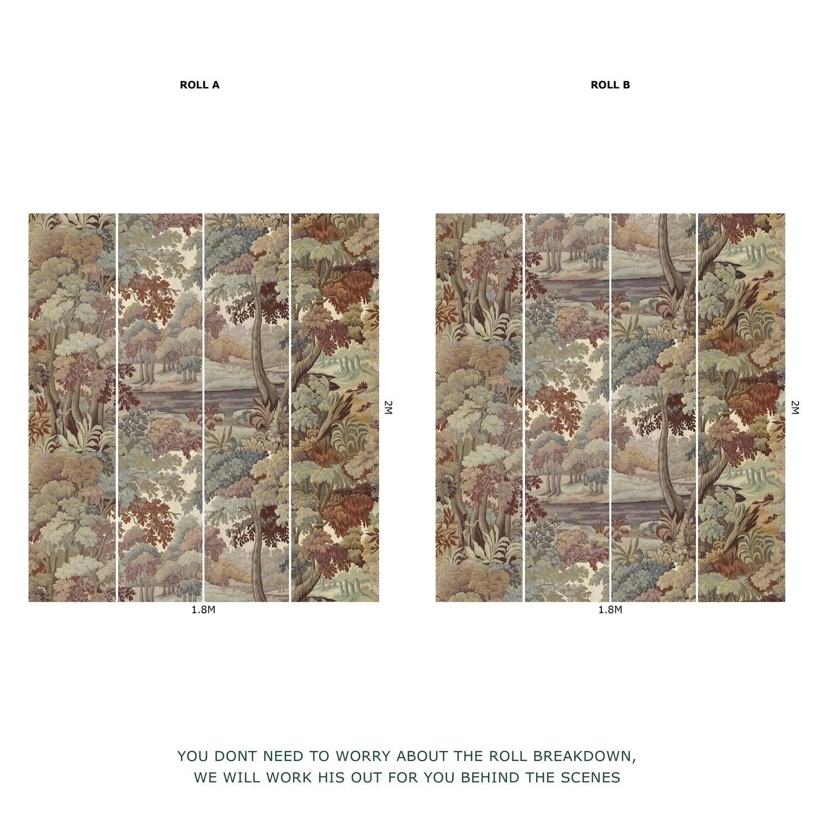 House of Hackney Plantasia wallpaper in Tobacco – SKU 1-WA-PLA-DI-TOB-XXX