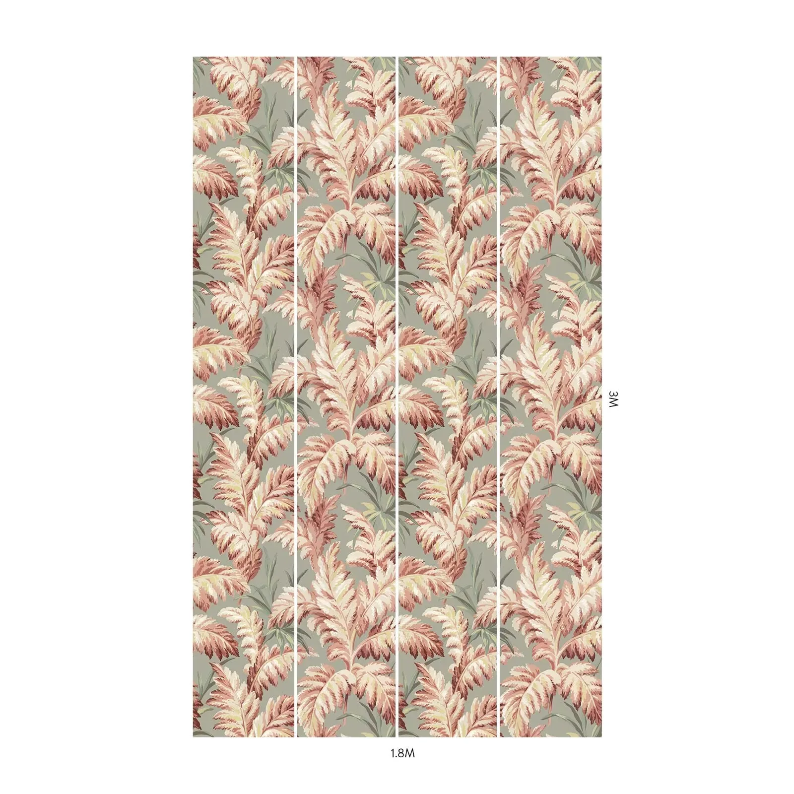 House of Hackney Pluma Wallpaper – Eau De Nil | Wallpaper Twins House of Hackney Pluma wallpaper in Eau De Nil – SKU 1-WA-PLU-DI-EAU-XXX