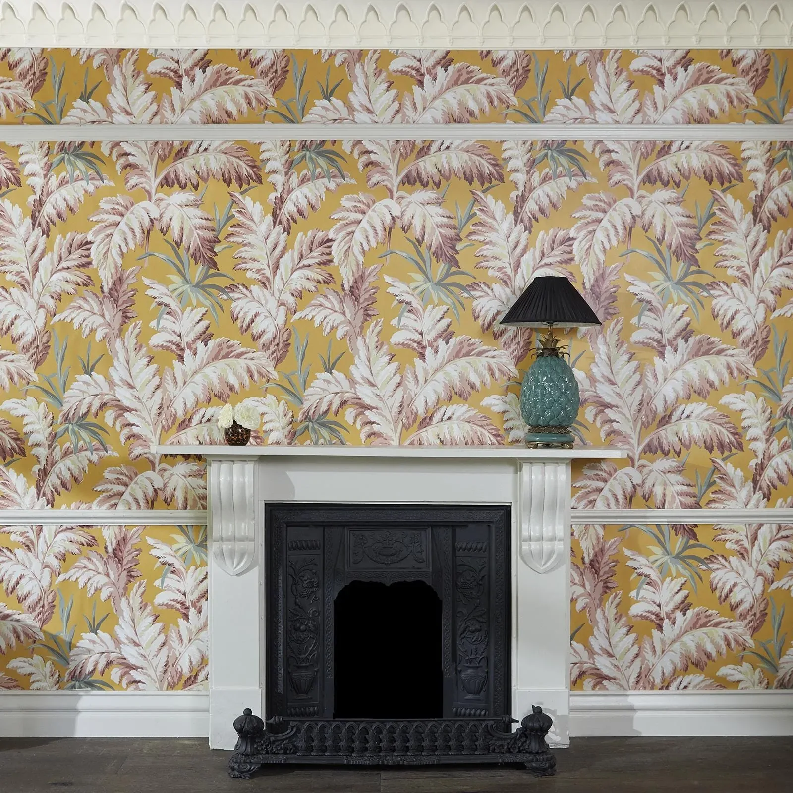 House of Hackney Pluma Wallpaper – Flaxen | Wallpaper Twins House of Hackney Pluma wallpaper in Flaxen – SKU 1-WA-PLU-DI-FLX-XXX