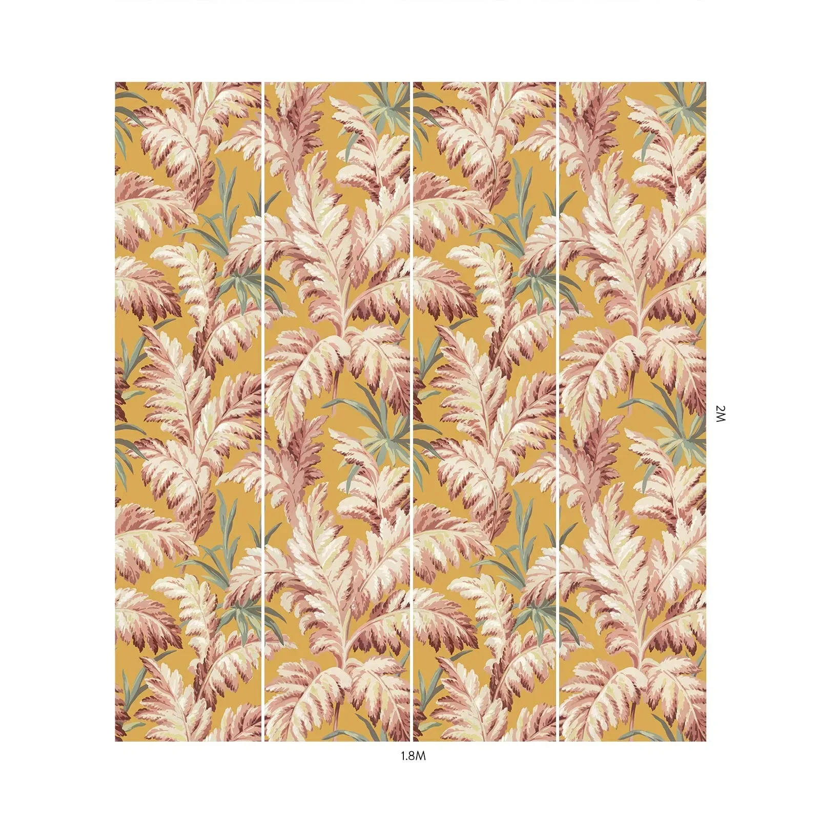 House of Hackney Pluma Wallpaper – Flaxen | Wallpaper Twins House of Hackney Pluma wallpaper in Flaxen – SKU 1-WA-PLU-DI-FLX-XXX