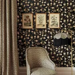 House of Hackney Poppium Wallpaper – Black | Wallpaper Twins House of Hackney Poppium wallpaper in Black – SKU 1-WA-POP-DI-BLK-XXX
