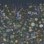 House of Hackney Prataria wallpaper in Galaxias – SKU 1-WA-PRT-DI-GAX-XXX