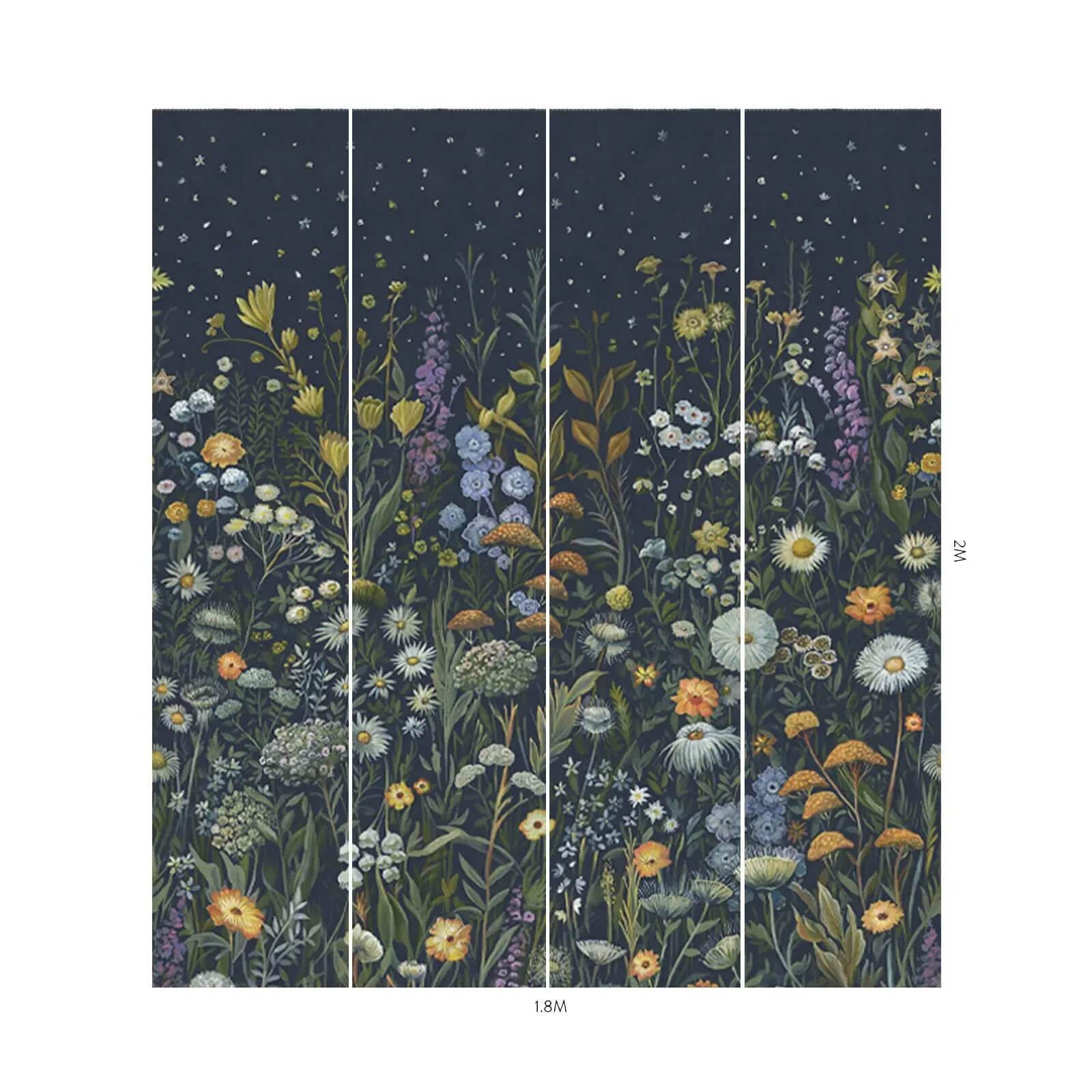 House of Hackney Prataria wallpaper in Galaxias – SKU 1-WA-PRT-DI-GAX-XXX