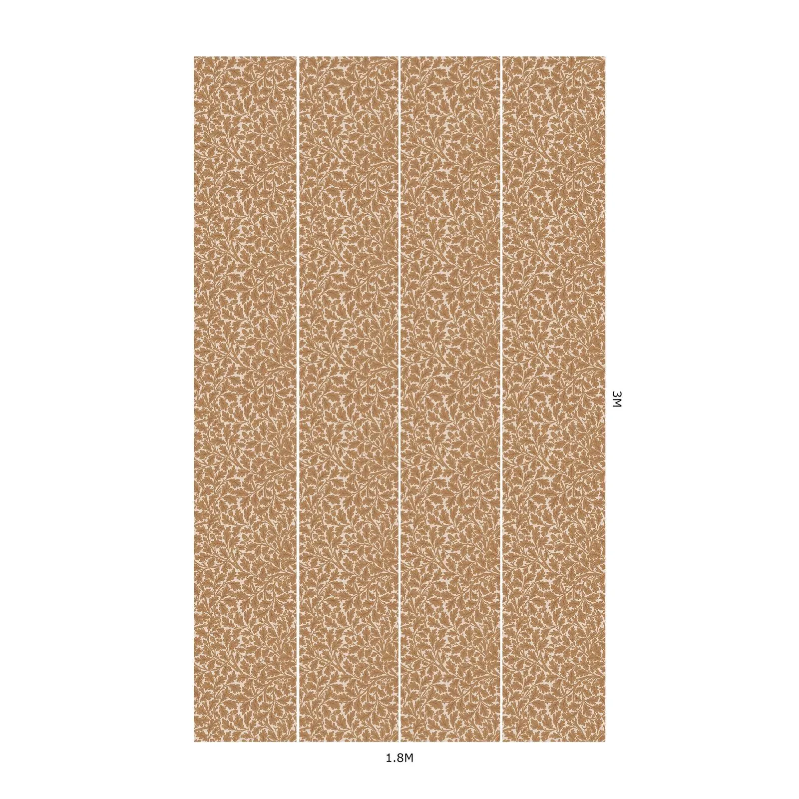House of Hackney Quercus Wallpaper – Amber | Wallpaper Twins House of Hackney Quercus wallpaper in Amber – SKU 1-WA-QUE-DI-AMB-XXX