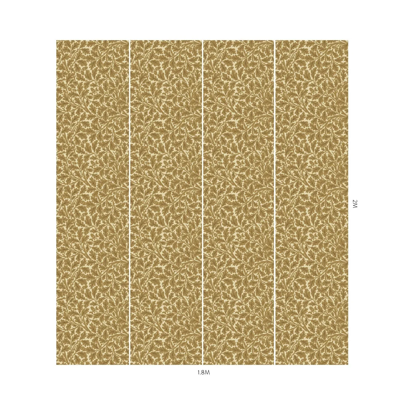 House of Hackney Quercus Wallpaper – Auric | Wallpaper Twins House of Hackney Quercus wallpaper in Auric – SKU 1-WA-QUE-DI-AUT-XXX