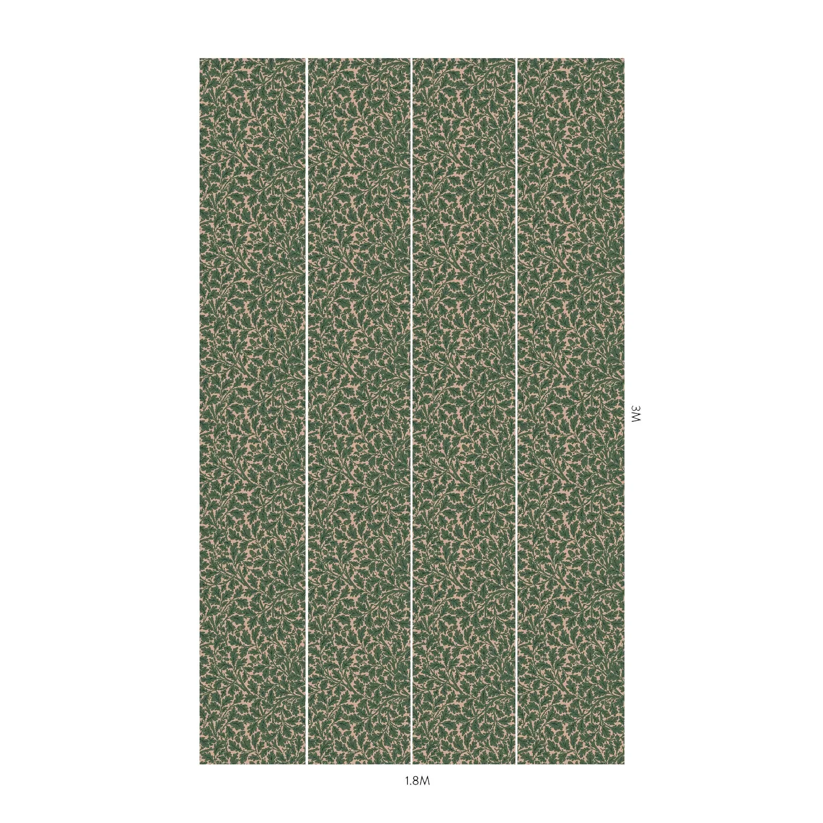House of Hackney Quercus Wallpaper – Tourmaline | Wallpaper Twins House of Hackney Quercus wallpaper in Tourmaline – SKU 1-WA-QUE-DI-OAK-XXX