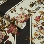 House of Hackney Rosetta Garland wallpaper in Noir – SKU 1-WA-ROG-DI-NOI-XXX