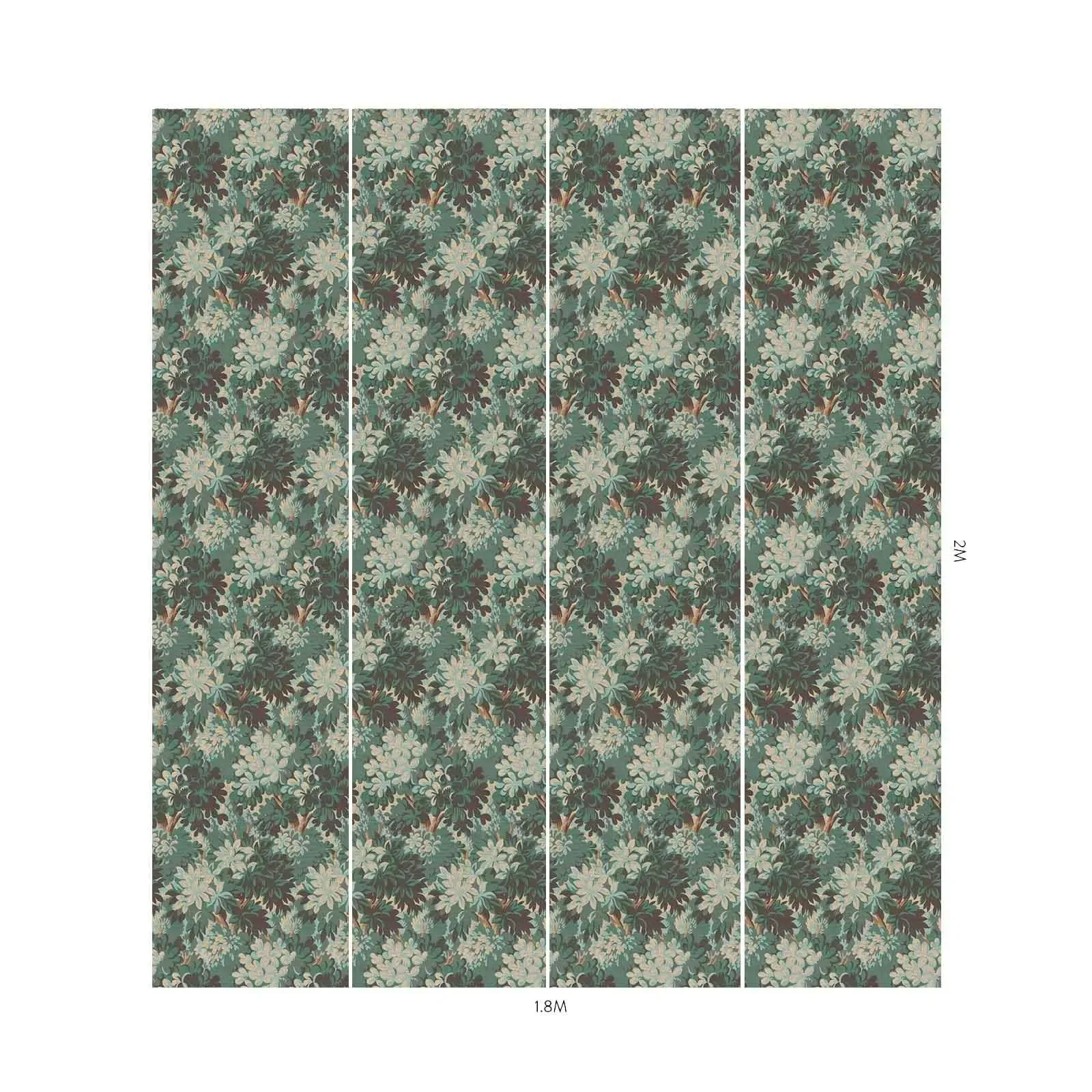 House of Hackney Silva Wallpaper – Cerulean | Wallpaper Twins House of Hackney Silva wallpaper in Cerulean – SKU 1-WA-SIL-DI-CER-XXX