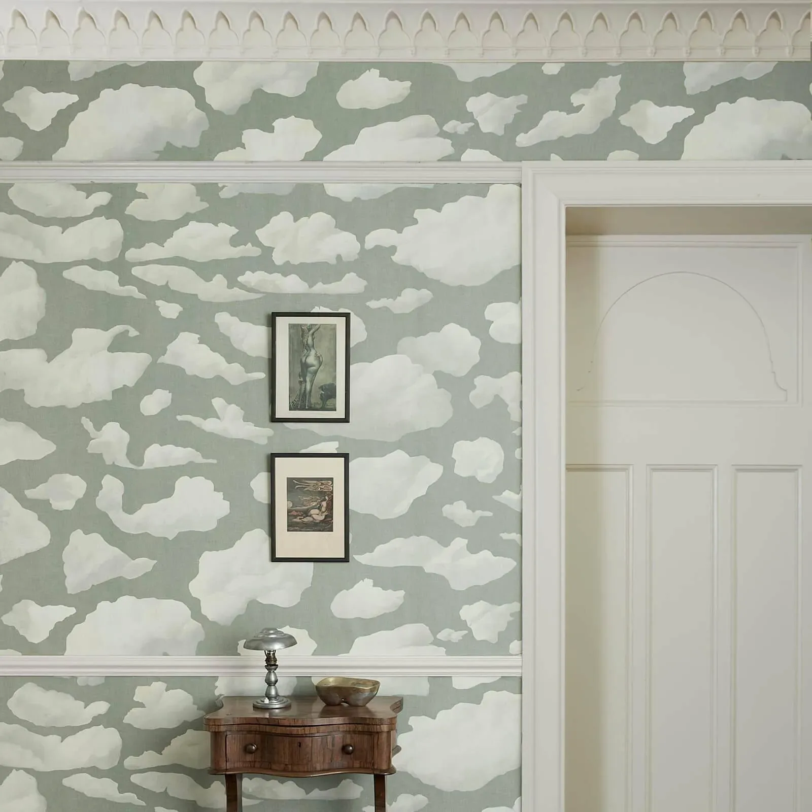 House of Hackney Stratus wallpaper in Sage – SKU 1-WA-STA-DI-SAG-XXX