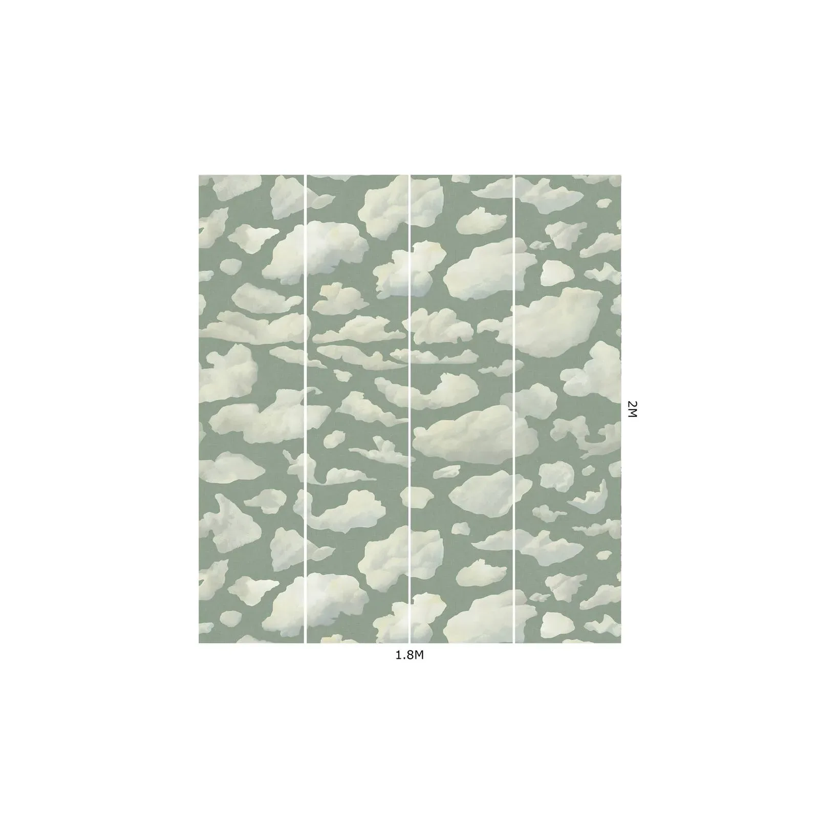 House of Hackney Stratus Wallpaper – Sage | Wallpaper Twins House of Hackney Stratus wallpaper in Sage – SKU 1-WA-STA-DI-SAG-XXX