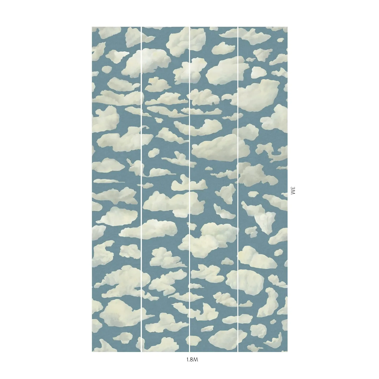House of Hackney Stratus Wallpaper – Sky | Wallpaper Twins House of Hackney Stratus wallpaper in Sky – SKU 1-WA-STA-DI-SKY-XXX