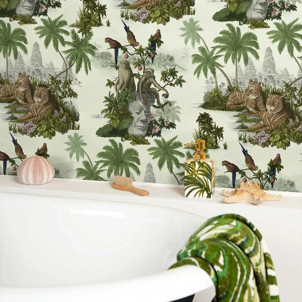 House of Hackney Sumatra Wallpaper – Multi | Wallpaper Twins House of Hackney Sumatra wallpaper in Multi – SKU 1-WA-SUM-DI-MUL-XXX