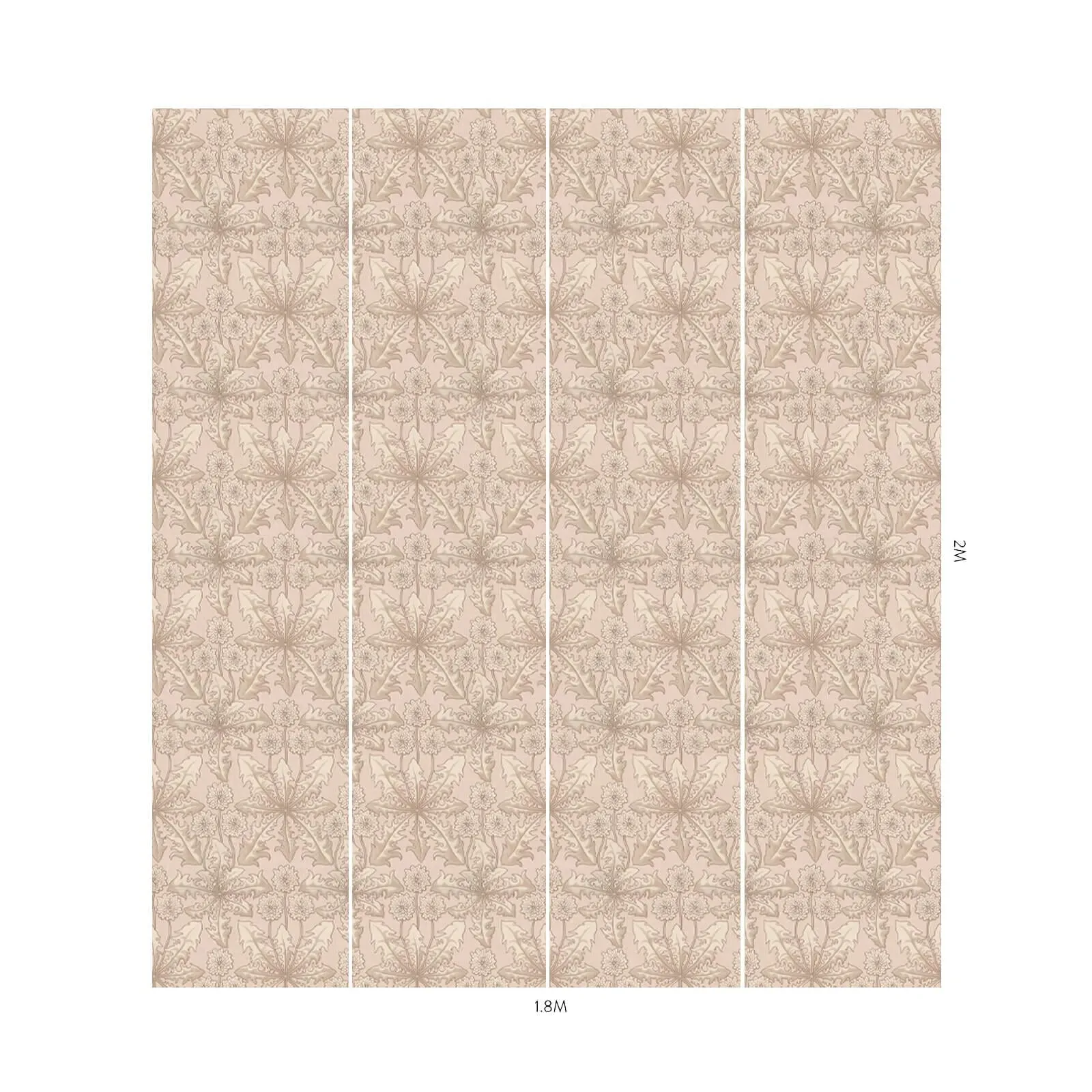 House of Hackney Taraxa wallpaper in Phlox – SKU 1-WA-TXA-DI-PHL-XXX