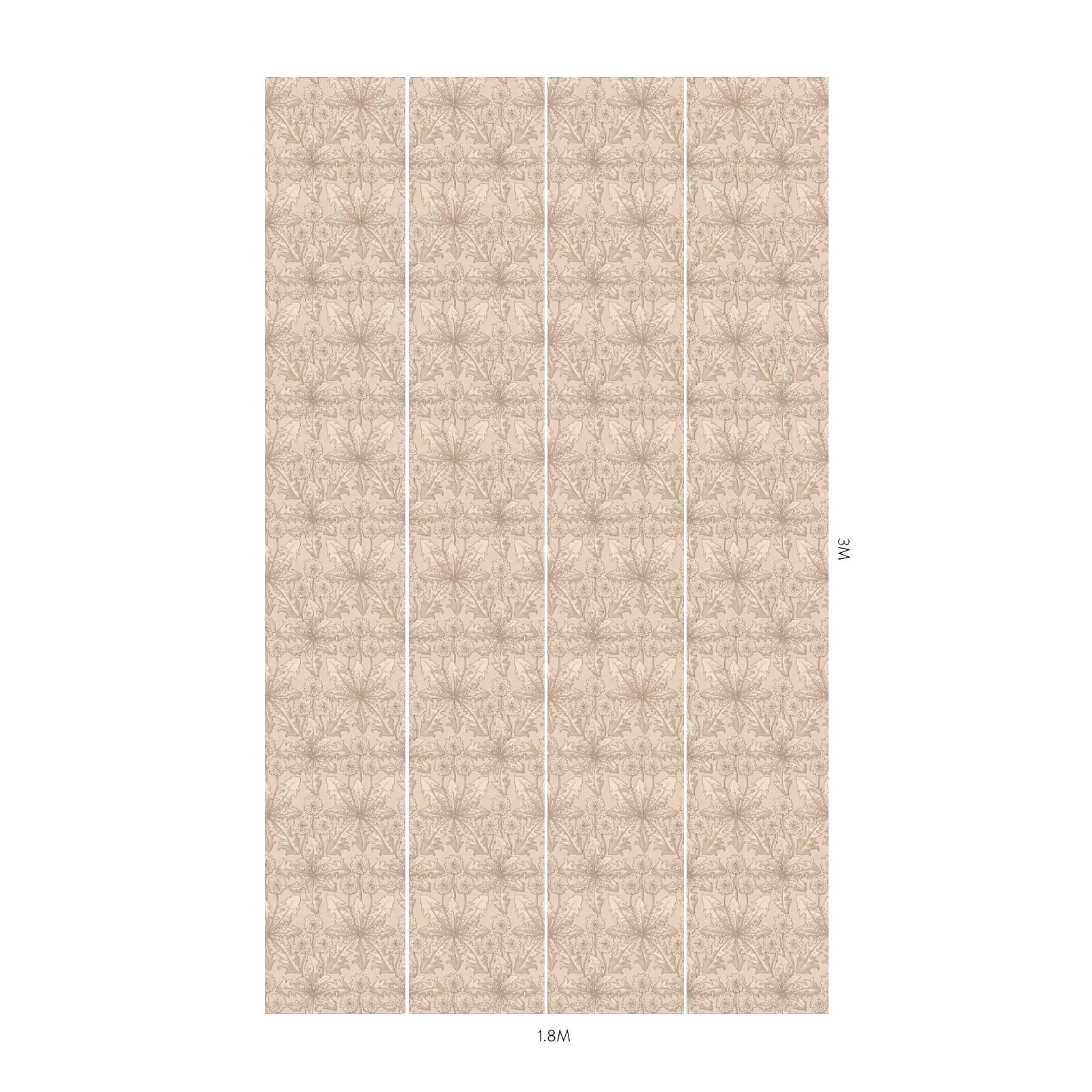 House of Hackney Taraxa wallpaper in Phlox – SKU 1-WA-TXA-DI-PHL-XXX