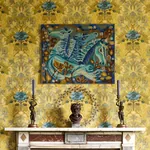 House of Hackney The Blue Rose Weeping Wallpaper – Aurelian | Wallpaper Twins House of Hackney The Blue Rose Weeping wallpaper in Aurelian – SKU 1-WA-BRW-DI-AUO-XXX