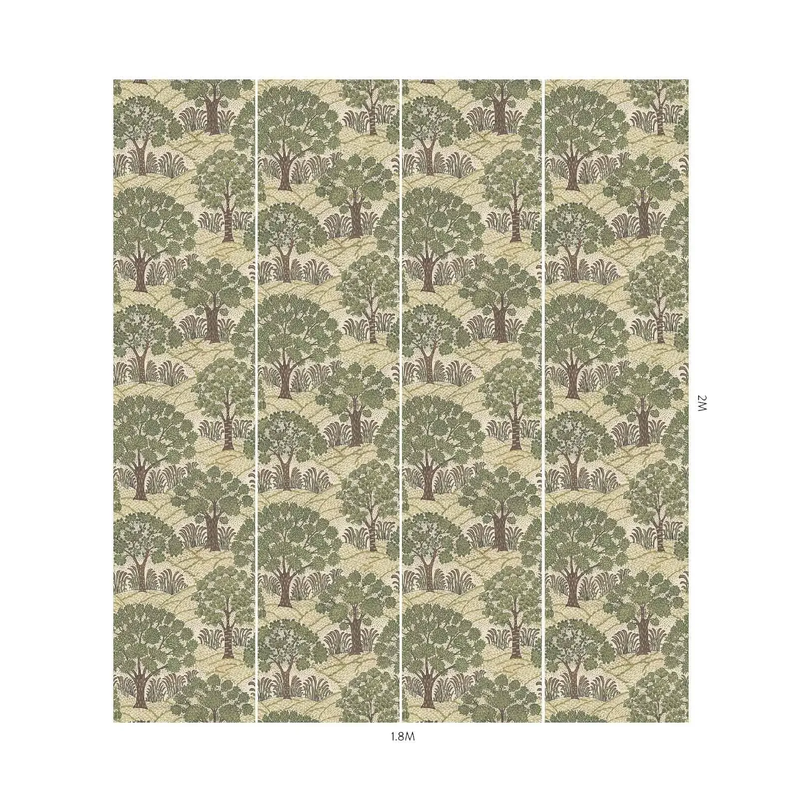 House of Hackney Trees Please Wallpaper – Ecru | Wallpaper Twins House of Hackney Trees Please wallpaper in Ecru – SKU 1-WA-TRP-DI-ECR-XXX