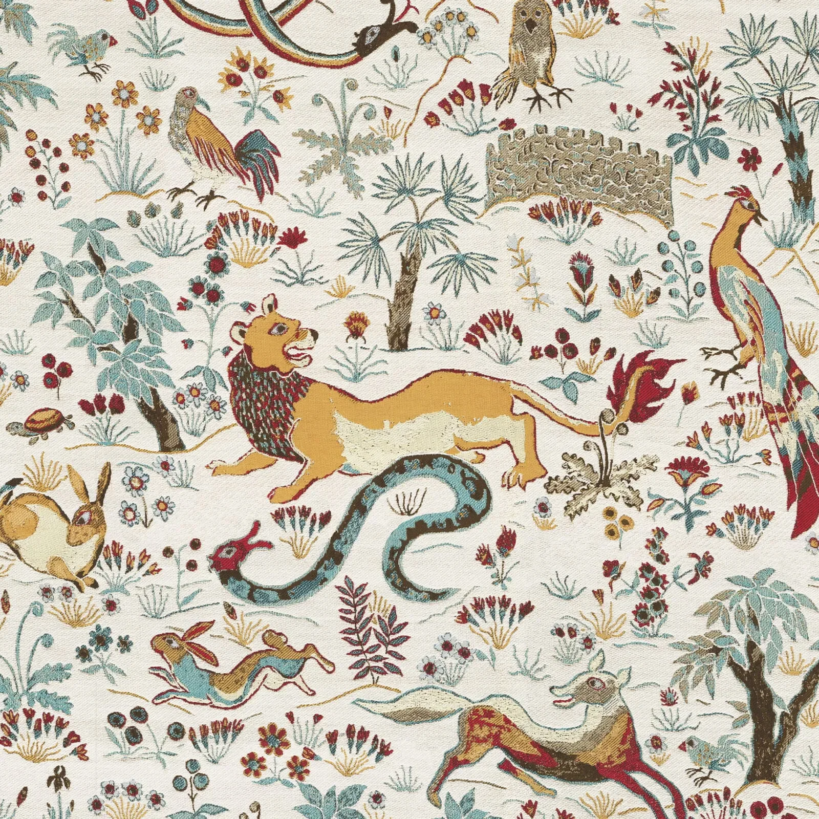 House of Hackney Trematonia wallpaper in Ecru – SKU 1-WA-TRE-DI-ECR-XXX