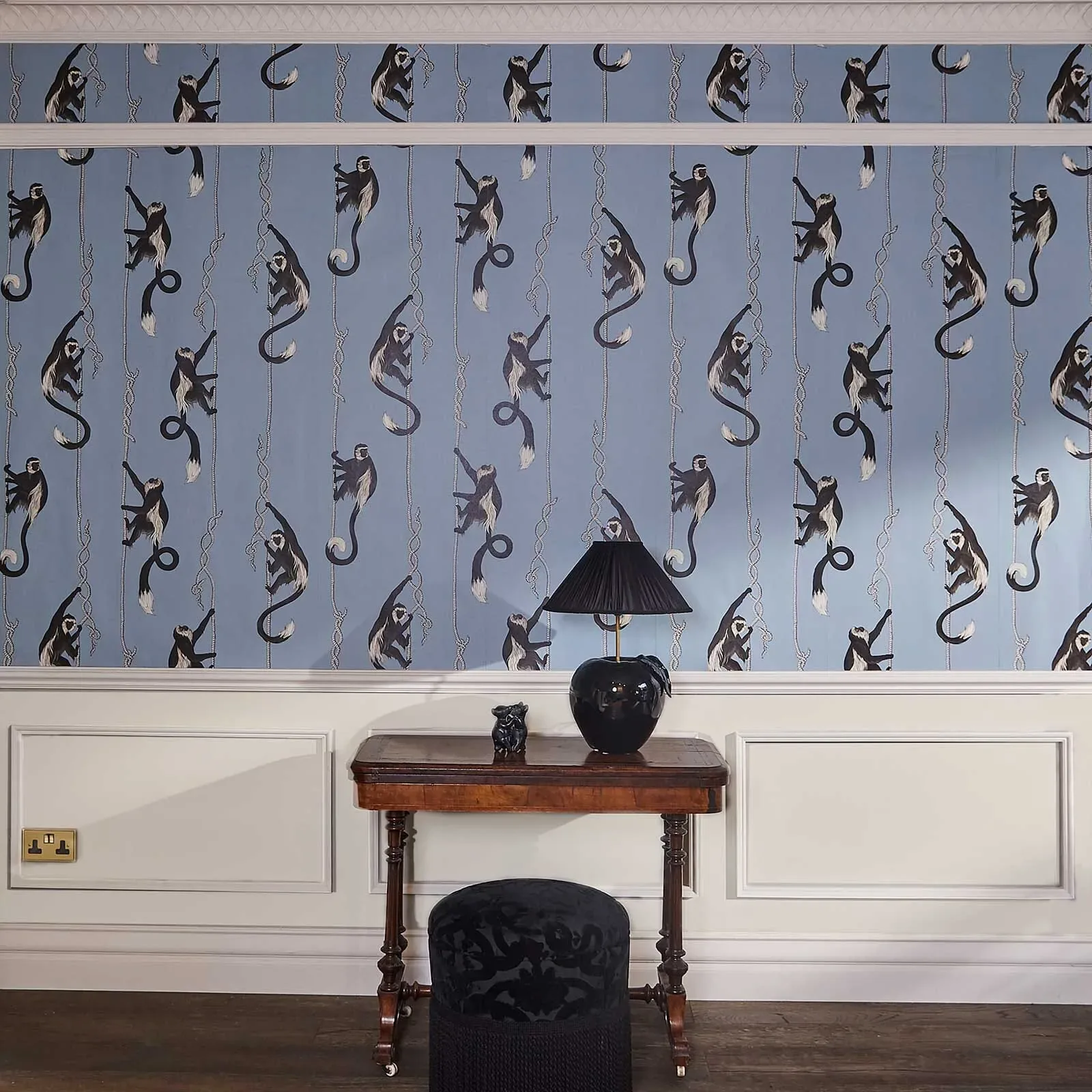 House of Hackney Troop wallpaper in Dusk – SKU 1-WA-TRO-DI-DUS-XXX