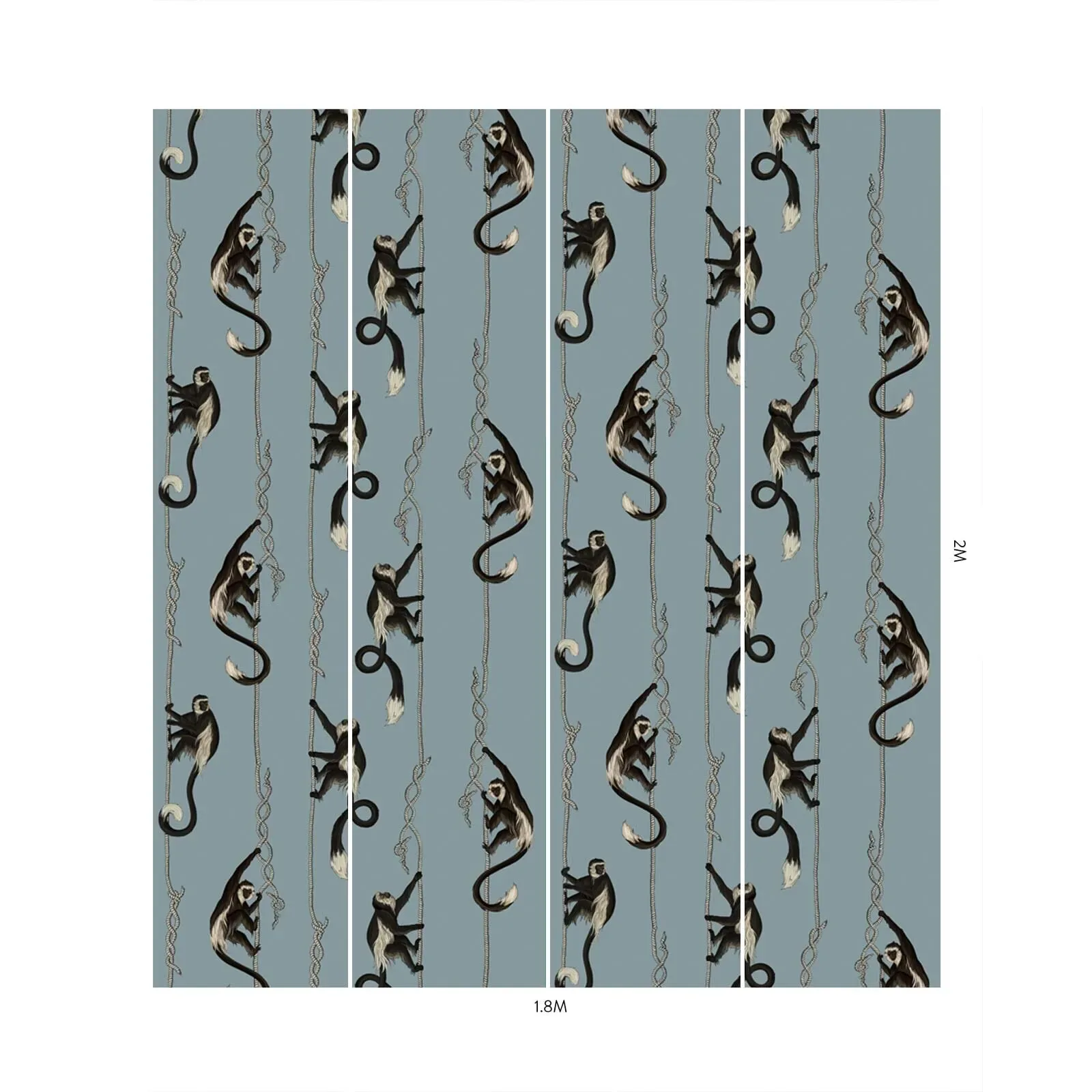 House of Hackney Troop Wallpaper – Dusk | Wallpaper Twins House of Hackney Troop wallpaper in Dusk – SKU 1-WA-TRO-DI-DUS-XXX