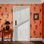 House of Hackney Troop Wallpaper – Salamander Orange | Wallpaper Twins House of Hackney Troop wallpaper in Salamander Orange – SKU 1-WA-TRO-DI-OGE-XXX